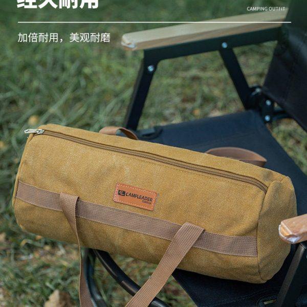 户外野营圆筒帆布收纳整理包帐篷配件营钉包风绳地钉收纳包工具包,户外/登山/野营/旅行用品,地钉袋,淘宝优惠券,粉丝福利购,淘宝优惠卷