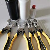 压手动平口钳封口专用矛一斤口封口机瓶白瓷器型酒瓶封口瓷瓶