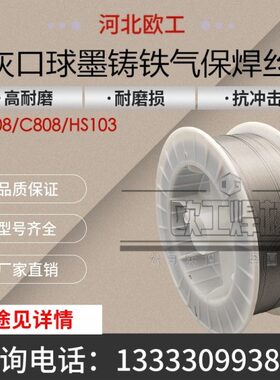 球口0墨/气保焊Z38球墨铸铁80/灰8HS1铸铁铸铁0C用丝于灰3口等/