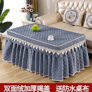 罩新款罩火烤烤罩茶几长方形电炉炉火罩桌布桌电加厚架罩火套烤暖