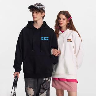 宽松潮牌休闲长袖 男女同款 卫衣 春秋季 URBRAZBBU2025新款