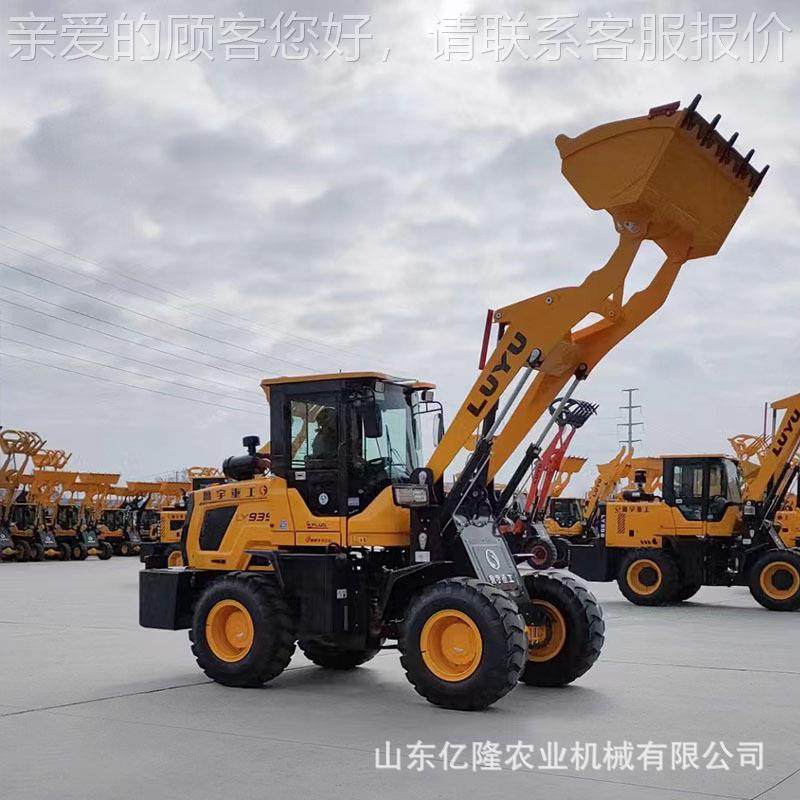 农用柴油矮虎小铲车 殖场养抓草抓脚机木 3吨工程620施工装载机