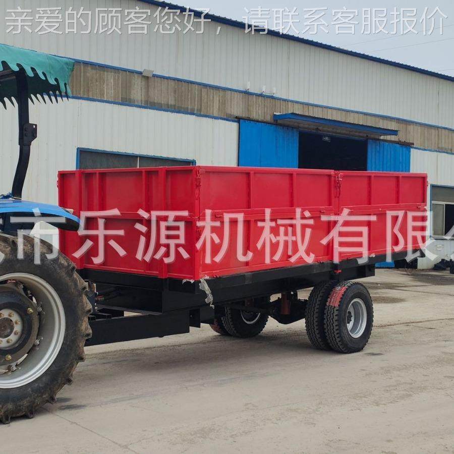 用拖拉机带的平板 液456车压后翻自的拖车斗 厂区农田卸运农输拖,农机/农具/农膜,农用拖拉机,淘宝优惠券,粉丝福利购,淘宝优惠卷