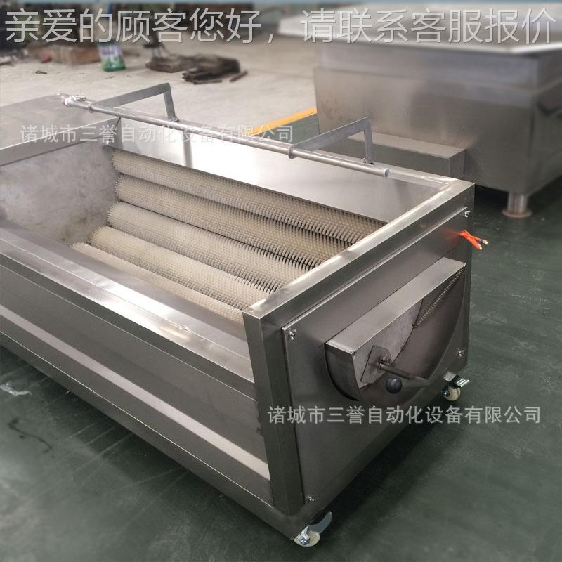 304不锈钢全自SY-动1洗000大枣毛刷机清洗 35710山楂土豆山药清机