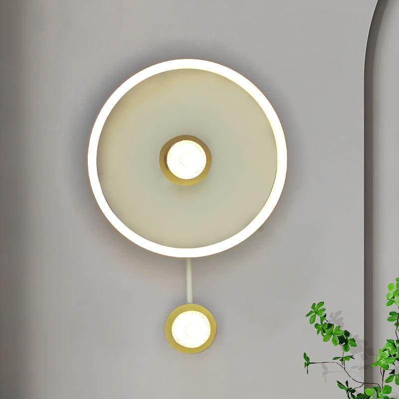 新款北欧轻奢高档客厅壁灯艺术个性设计师创意床头灯沙发背景灯具