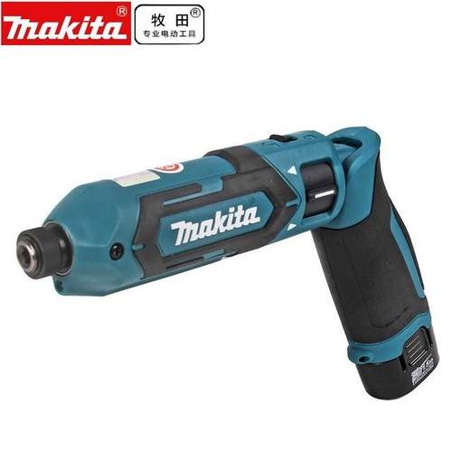 Makita牧田TD022DSE充电式7.2V电动螺丝批直角可弯曲电动起子机