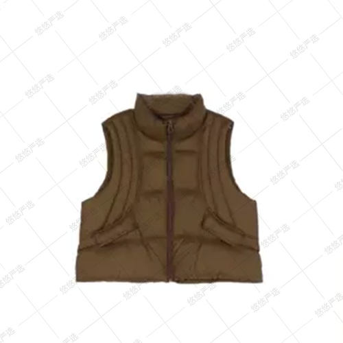 【线下柜柜订单 】羽绒服马甲女款宽松欧版立领保暖外套YS-1868