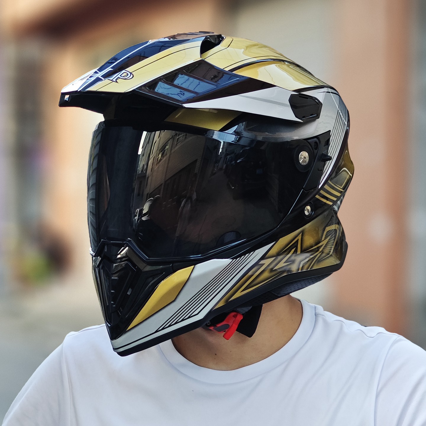 3C认证ADV摩托车拉力头盔