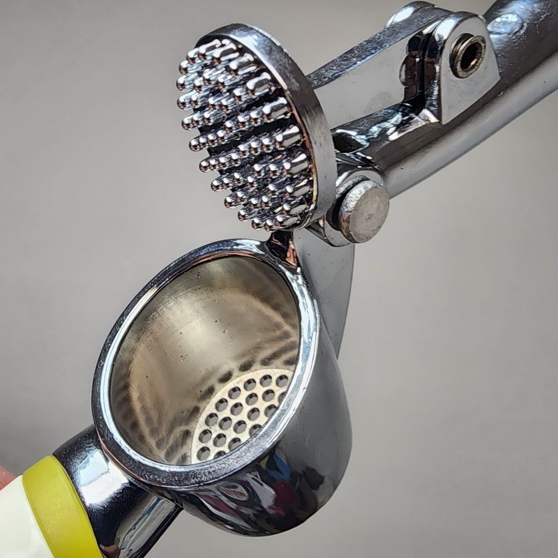 意大利高档合金手动夹大蒜剥蒜打蒜压蒜器蒜泥蒜蓉捣碎捣蒜泥餐具