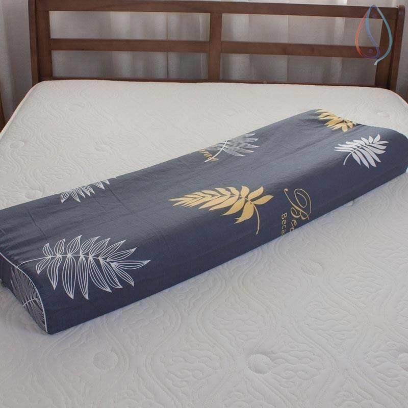 棉质70936长乳枕套单个400*120*150胶胶双人4X180记忆橡枕头套棉