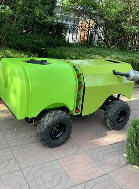 动喷药药自机 高压669农用油新喷柴打雾器 遥控自走式打药机