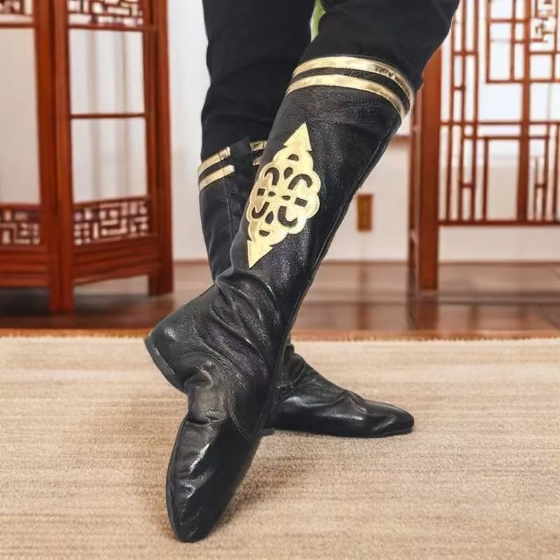 蒙族蒙古靴子女舞蹈马靴