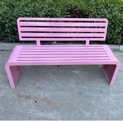 全铁艺长条凳公园椅户外长椅庭院不锈钢休闲靠背座椅商休闲排椅