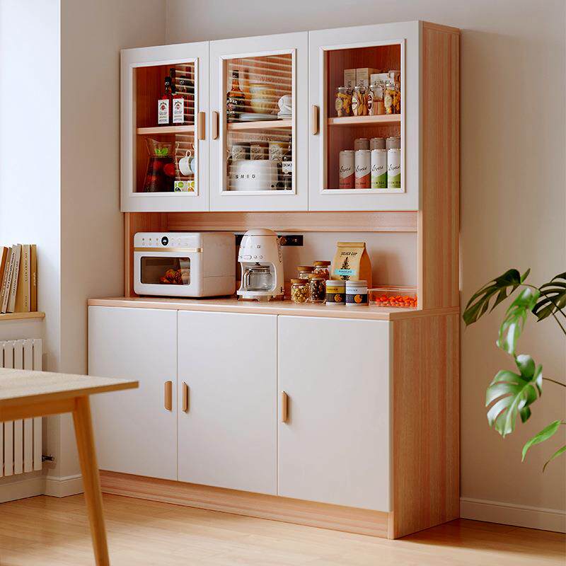 明峥家具厂酒柜靠墙客厅现代简约餐边柜家用储物柜多功能茶水柜厨