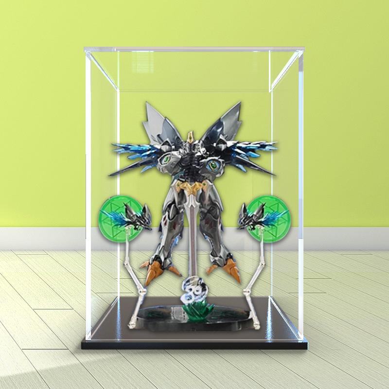 适用CCSTOYS铁魄超级机器人大战OG塞巴斯塔Ver机甲透明展示盒
