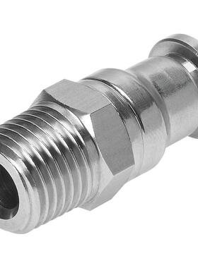 FESTO全不锈钢螺纹接头CRQS-M5-1/8-1/4-3/8-1/2-4-6-8-10-12-16