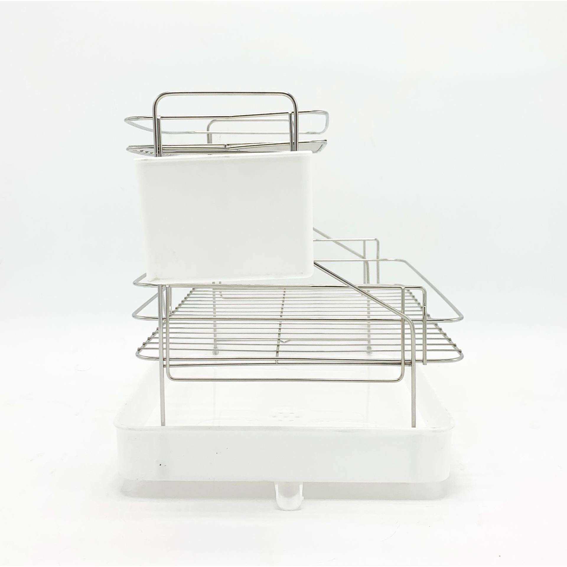 可拆装式不锈钢双层沥水架厨房碗碟碗筷收纳架桌面置物沥水碗架,3C数码配件,USB灯,淘宝优惠券,粉丝福利购,淘宝优惠卷