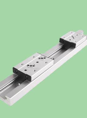 内置双轴心直线导轨sgrsgb木工台轴承光轴加宽10201535N