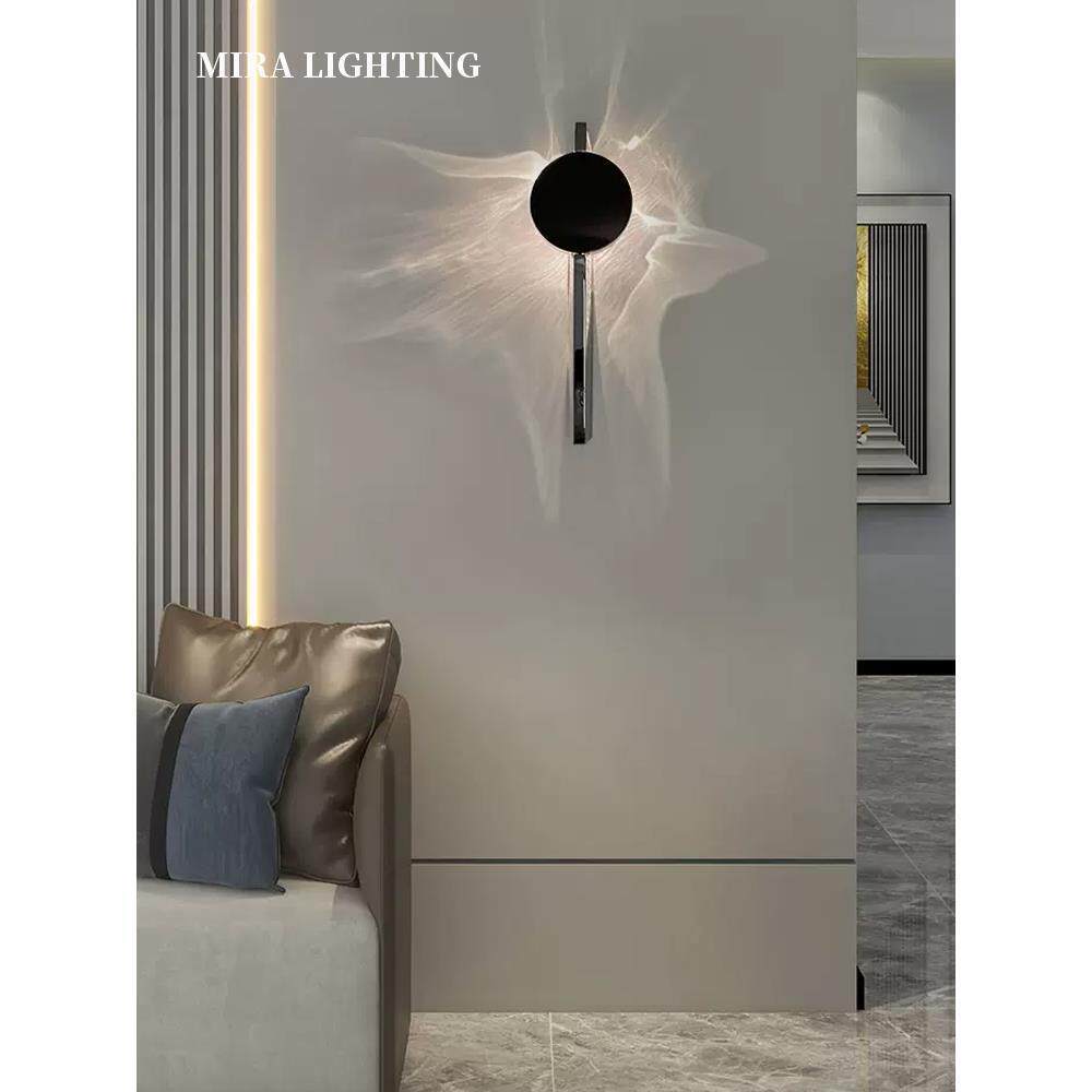 极简中山工厂直销e'motion波纹光影壁灯设计师款样板房客厅过