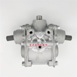 洋马插秧机配件原厂标准高速柴油新款 整地平地辊中间传动箱齿轮箱