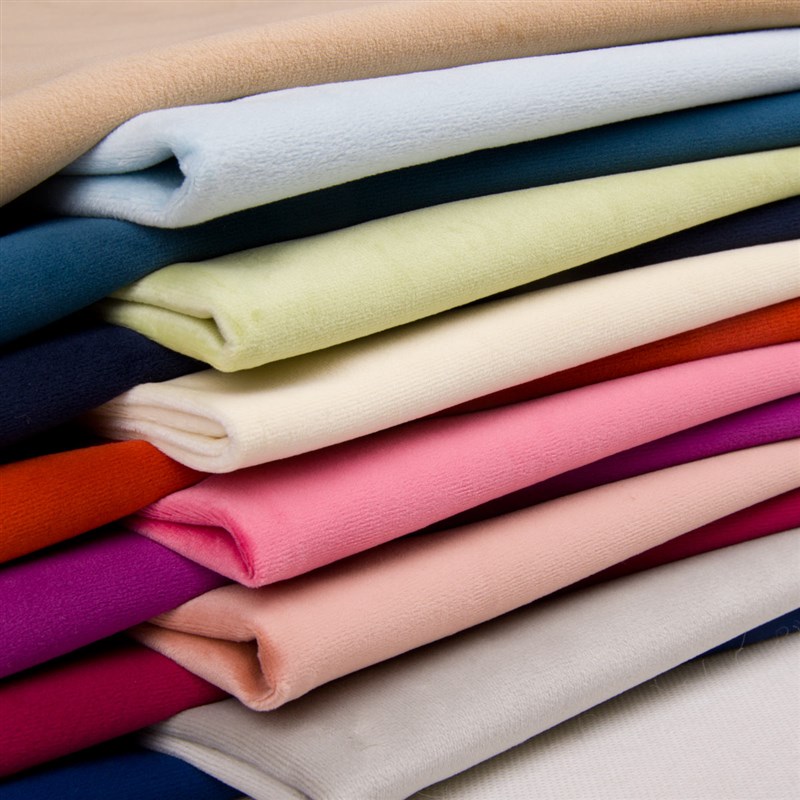 天鹅绒布沙发套垫纯色窗帘舞台幕布桌布布料婚庆diy荷兰丝绒面料