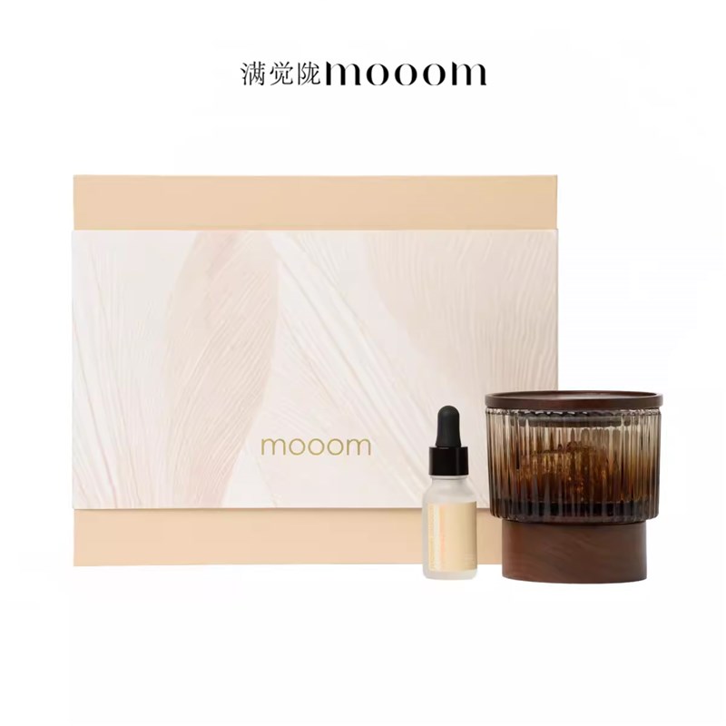 mooom满觉陇栀子乌龙晶石香薰送礼礼盒家用室内高级持久香氛精油