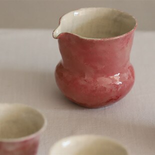 公道杯手工拉坯断水利落良子款陶瓷茶具茶海分茶器茶海分茶器配件