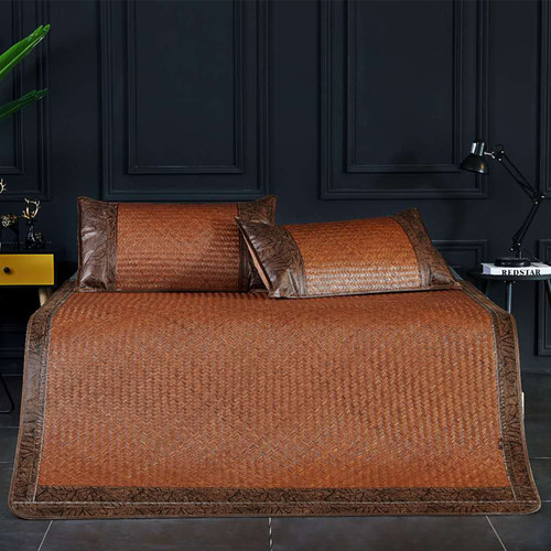 天然手编真藤席野山古藤凉席双人纯藤席子单人双人床上用品15m1.8