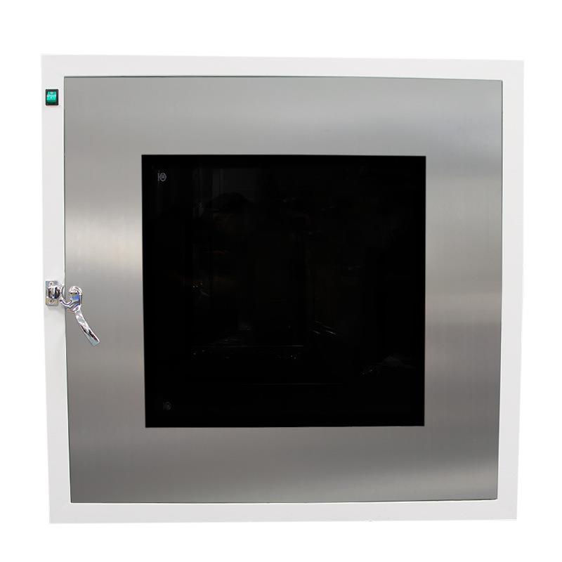 非标传递窗|内嵌式机械互锁外钢板内不锈钢传递柜|传递箱