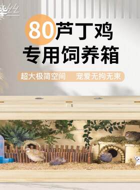 悦积分-芦丁鸡窝造景笼子仓鼠全套装饰用品卢丁围栏草木屋房子宠