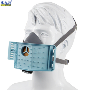 生宝N9防尘口罩面具硅胶面罩透气防工业粉尘打磨猪鼻罩煤矿棉