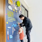磁性黑板墙儿童层磁力创意涂鸦墙教室教学墙上自粘黑板教具粉笔书