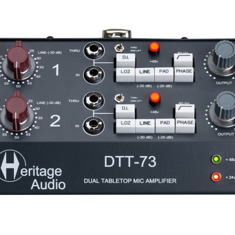 Heritge udio DTT7 7 通道话筒放大器 话放