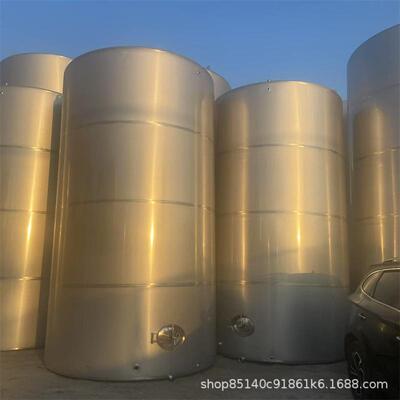 工业制药304不锈钢储罐大容量白酒果酒可移动化工食品立式储罐