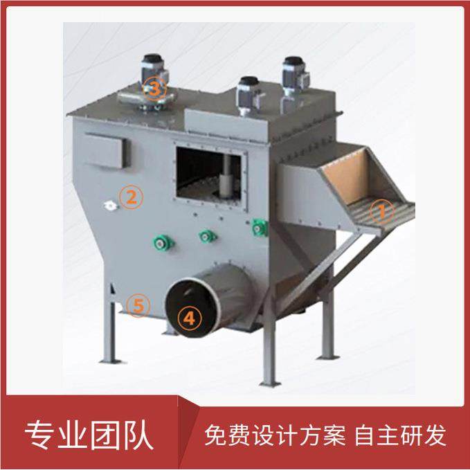 PVC粉料自动开包机利用双刀式自动破袋物料跟包装袋自动分离,搬运/仓储/物流设备,输送机,淘宝优惠券,粉丝福利购,淘宝优惠卷