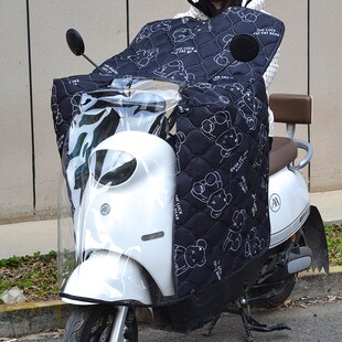 【斗篷式挡风】高清透明膜电动车挡风被四季春秋中厚夏季防水防晒