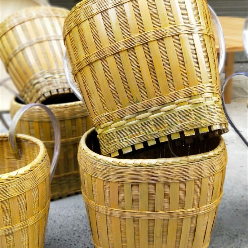 贵州纯手工竹编背篓 背篼订制精品竹编背筐 竹编菜筐 竹编 背娄