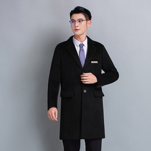 酒店物业样品屋展示中心工作服呢子大衣男女冬加厚4S店置业顾问上