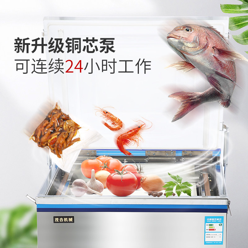 全自动熟食品商用家用抽真空机打包机压缩机封口机真空包装机干湿