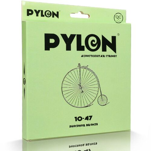 派林 PYLON 镀膜弦 6角芯 磷铜民谣吉他弦 琴弦 木吉他弦