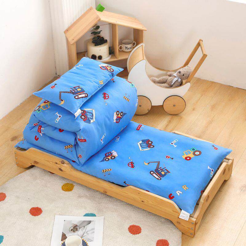 幼儿园专用六件全套春秋儿童宝宝被子三件套植物棉入园午睡拆洗