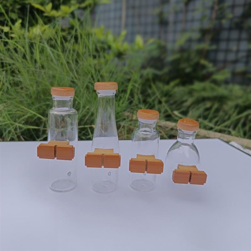 绣眼南笼配件玻璃饮水器含