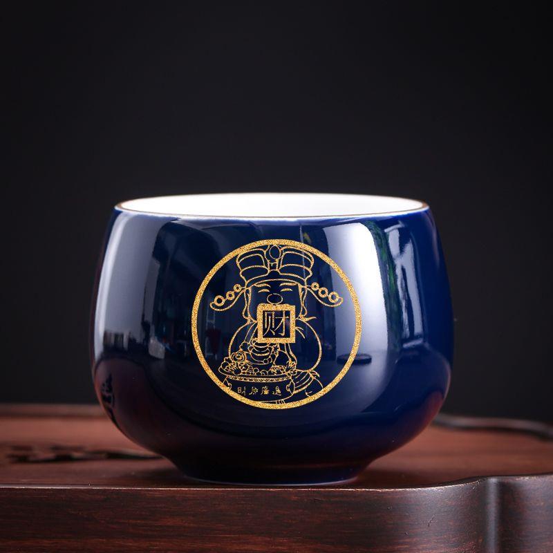 送长辈茶杯陶瓷茶碗品茗杯