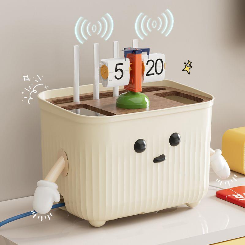 wifi无线路由器插座收纳盒
