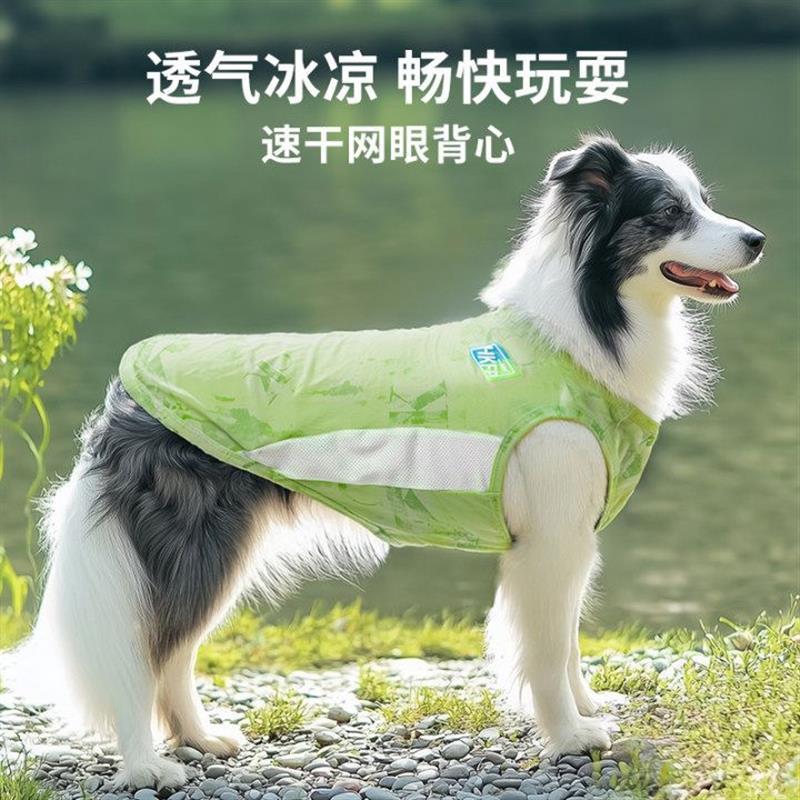 大狗狗凉凉衣夏天薄款冰丝