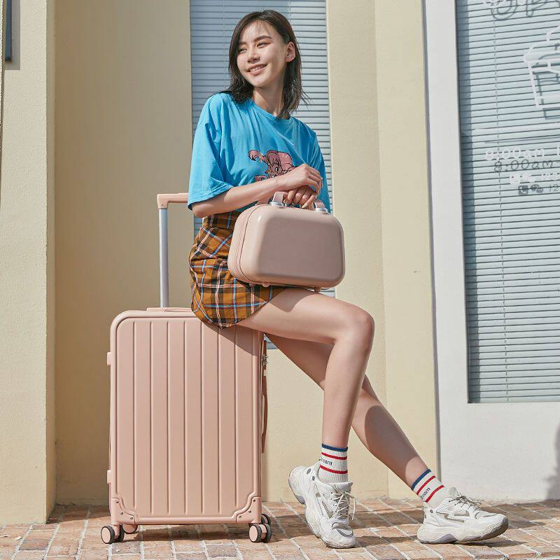 行李箱女万向轮子母箱寸大学生可爱韩新款密码旅行皮箱子拉杆箱男