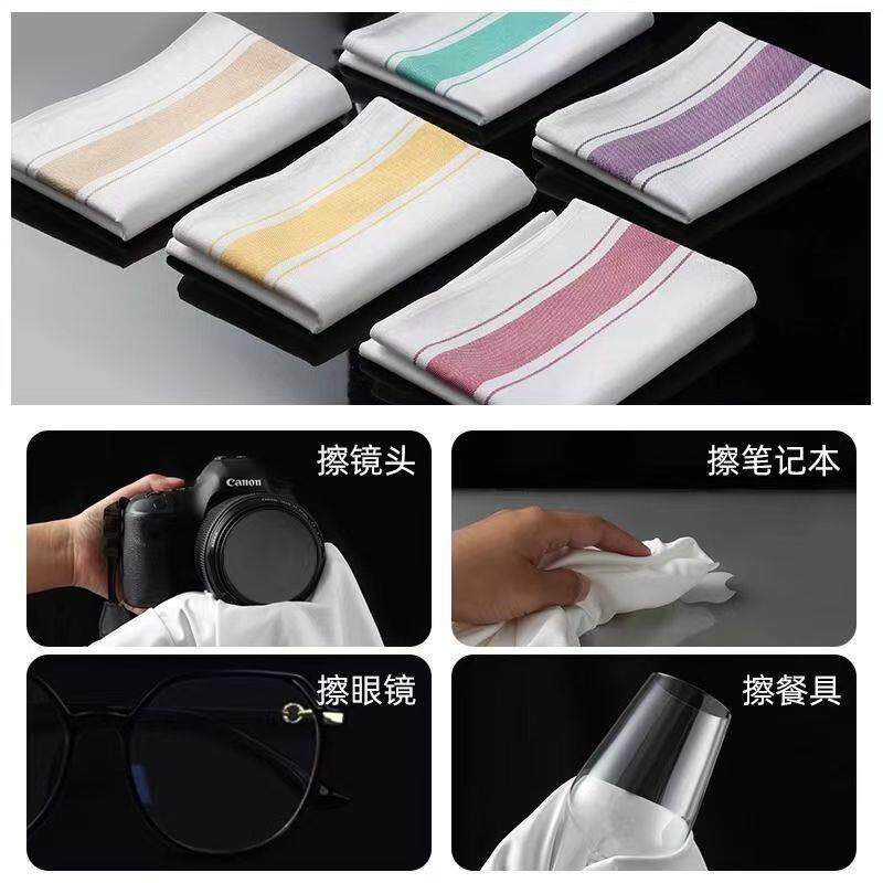 净布擦杯子打杯布擦杯布红