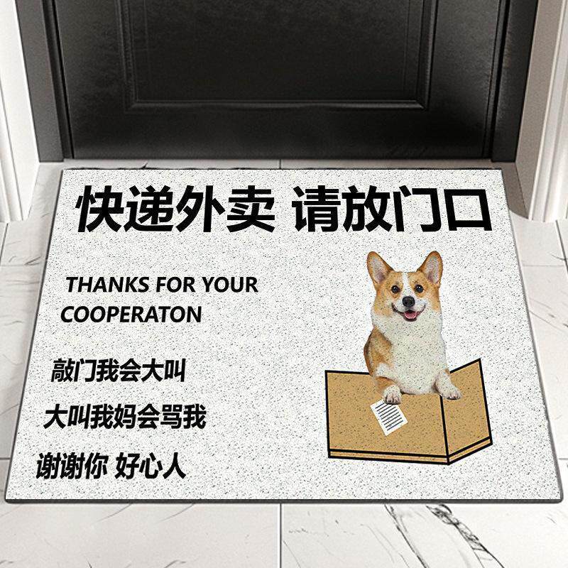 宠物垫子进门地垫入户门垫家用门口可擦免洗防滑加厚耐脏脚垫狗垫