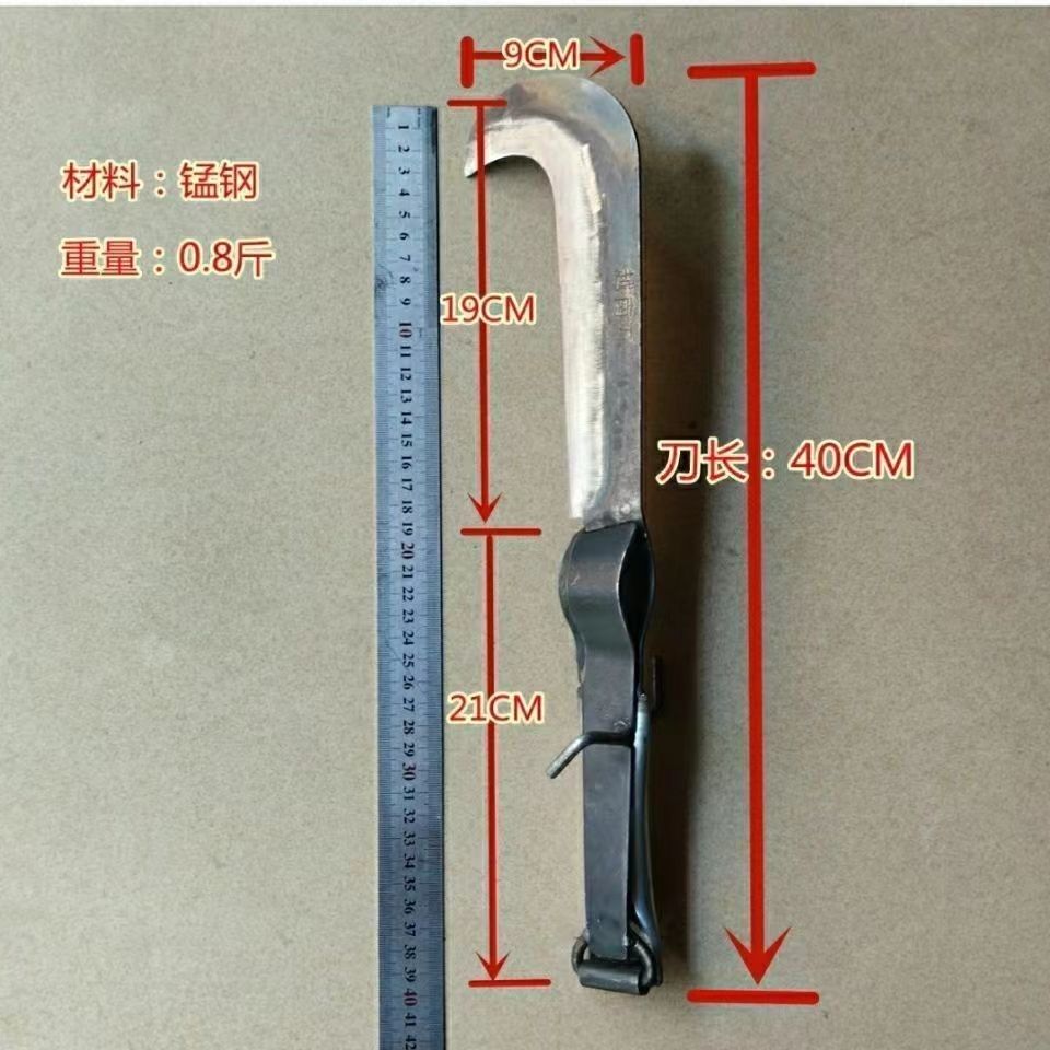 砍甘蔗神器两用甘蔗新款锋利刀专用越南手动农用推削剥叶子农具