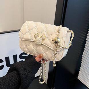 精致高档小包包女士新款2025新款百搭手机包高级链条单肩斜挎包